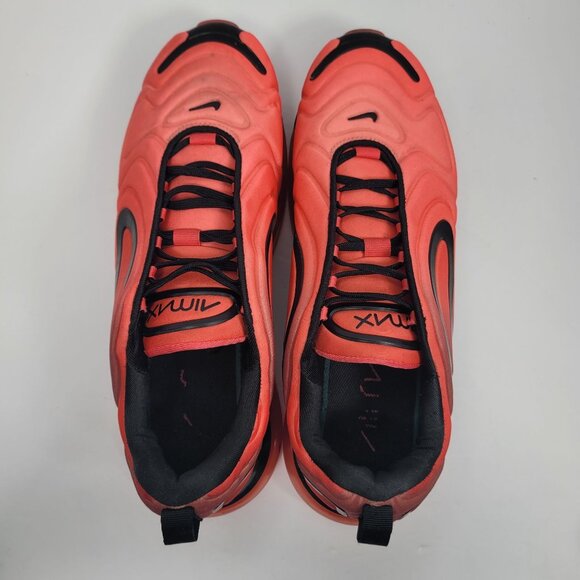 Nike Air Max 720 Men's Red Black Athletic Shoes AO2924 600 US Size 12 - Picture 5 of 9